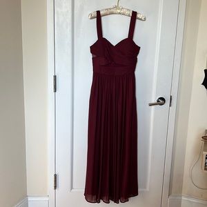 Birdy Grey Mesh bridesmaid dress